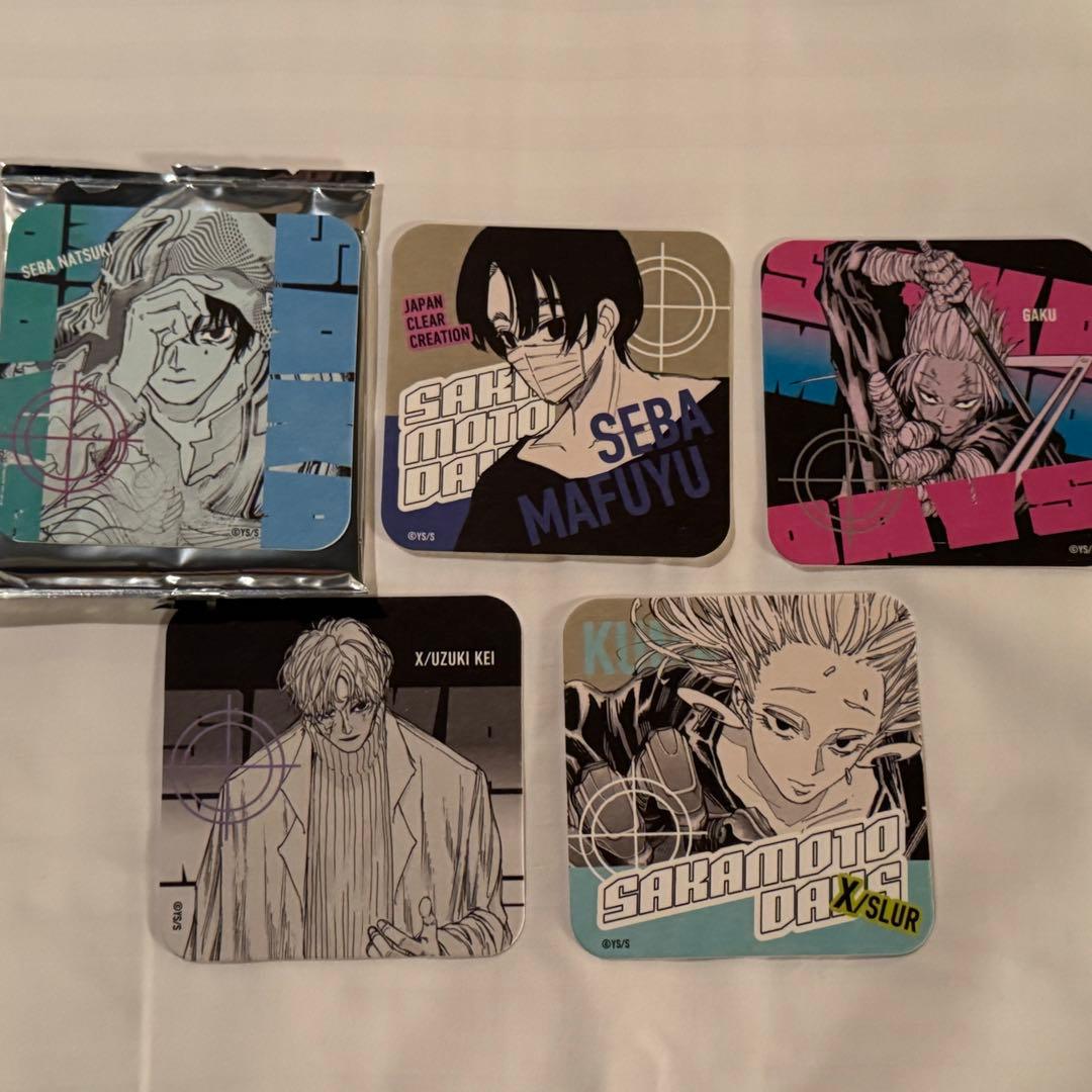 SAKAMOTO DAYS サカモトデイズ アートコースター まとめ売り - メルカリ