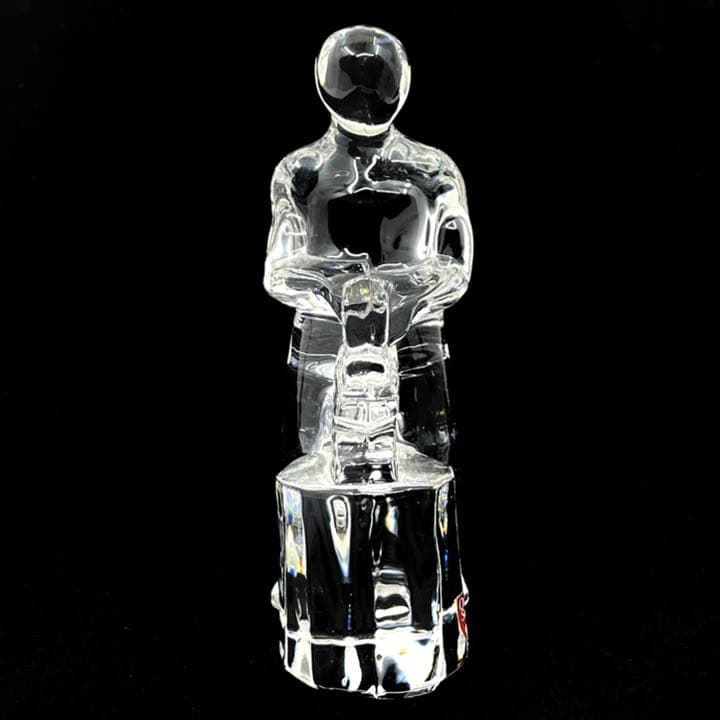 Orreforsオレフォス クリスタルグラスフィギュア