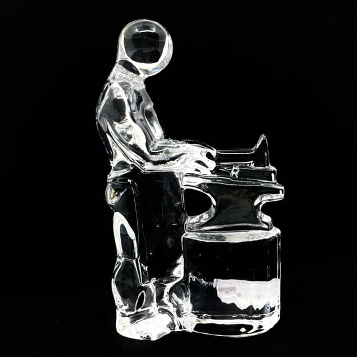 Orreforsオレフォス クリスタルグラスフィギュア