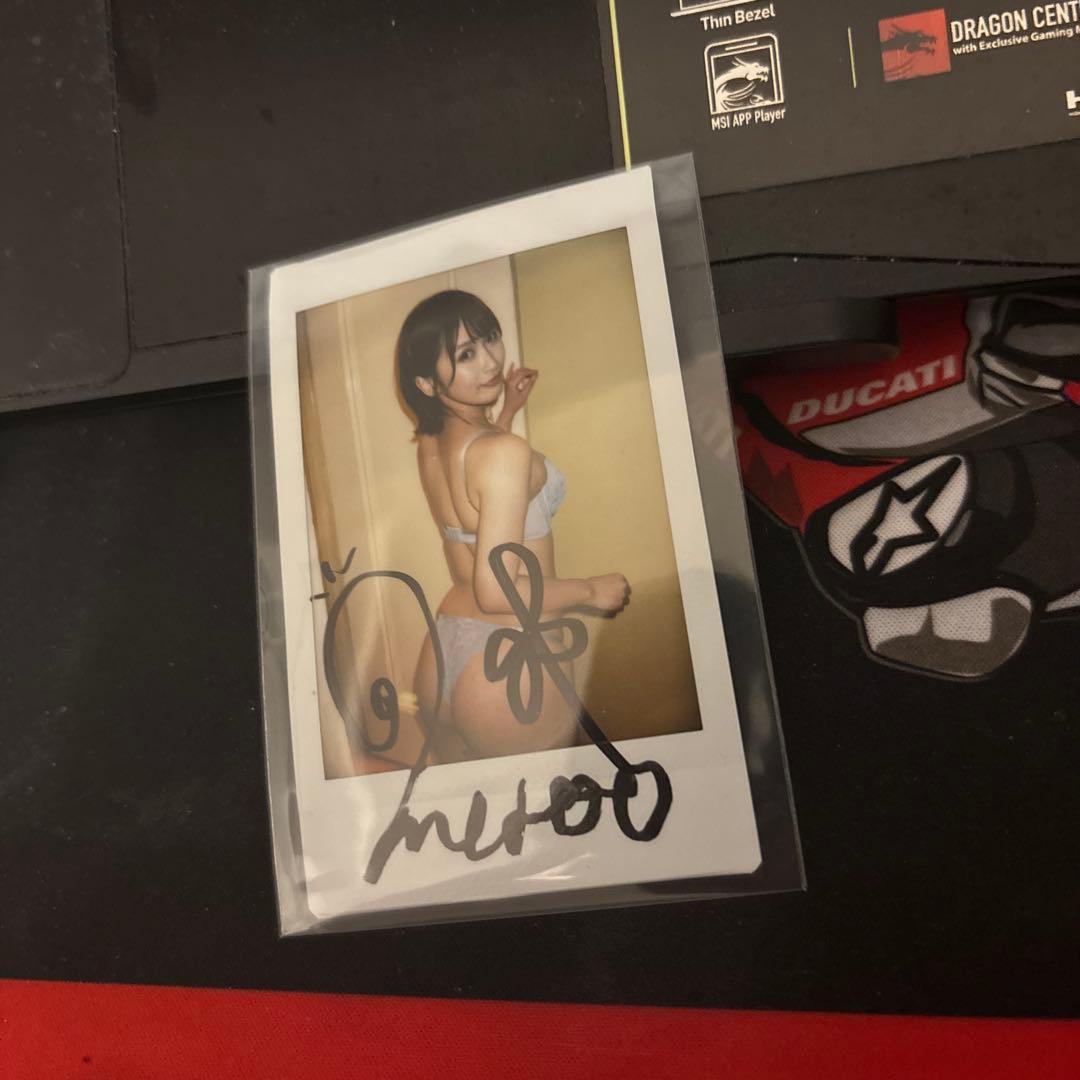 [乱売]美園和花 直筆サインチェキ おまけ