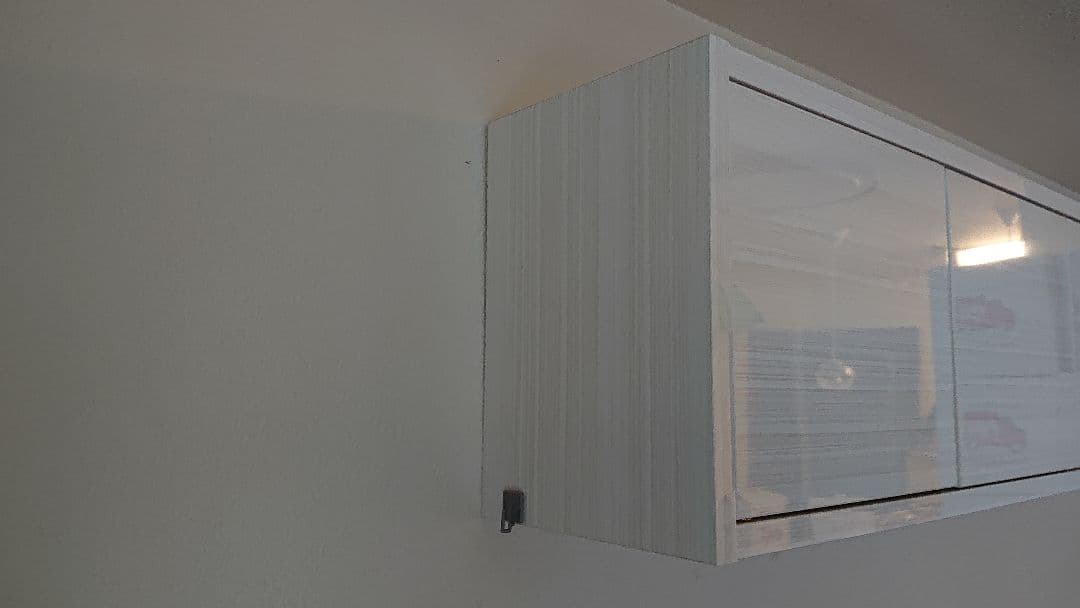 壁掛け 収納 棚 ウォールラック 扉付き