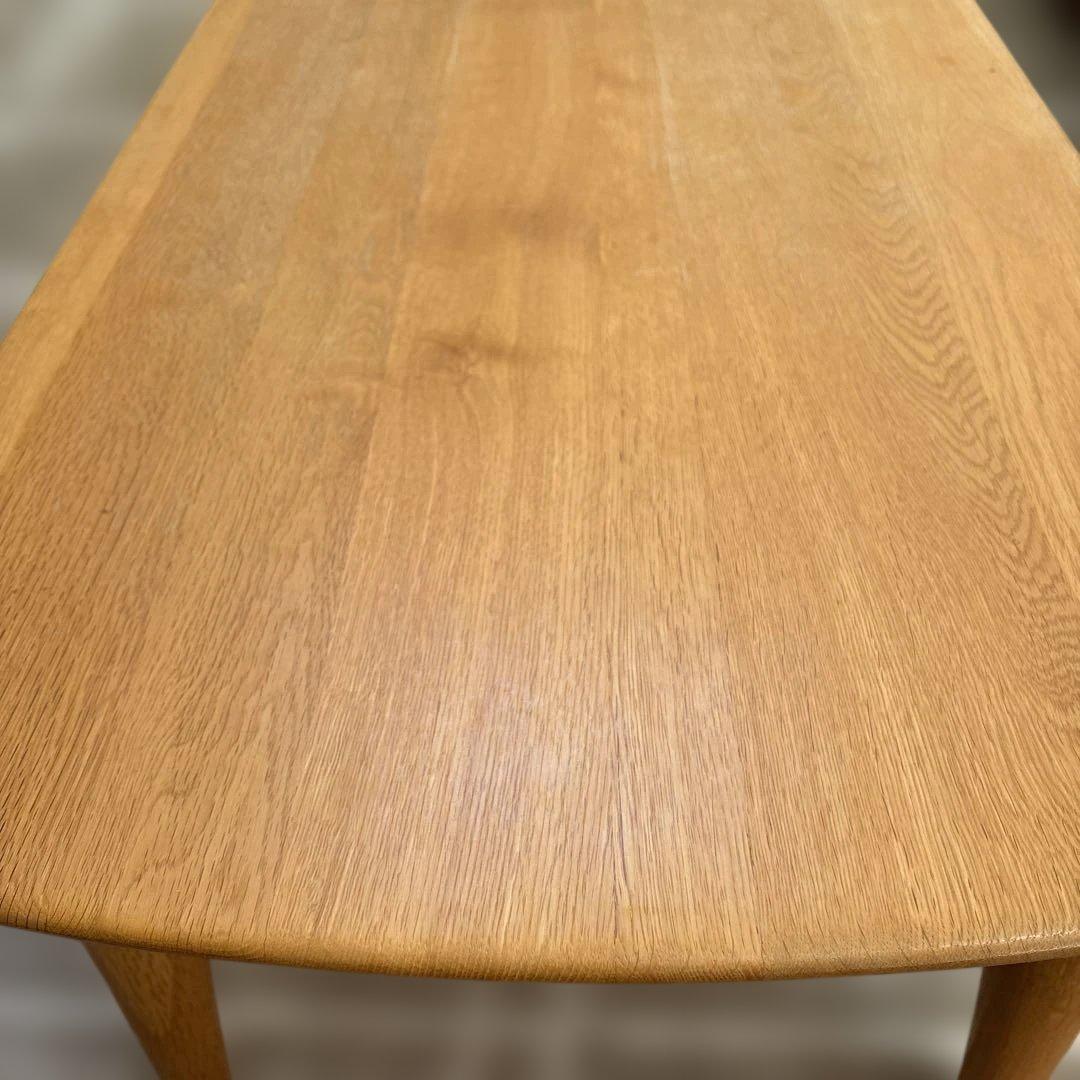 大塚家具 天然木 無垢材 ダイニングテーブル センターテーブル レッドオーク