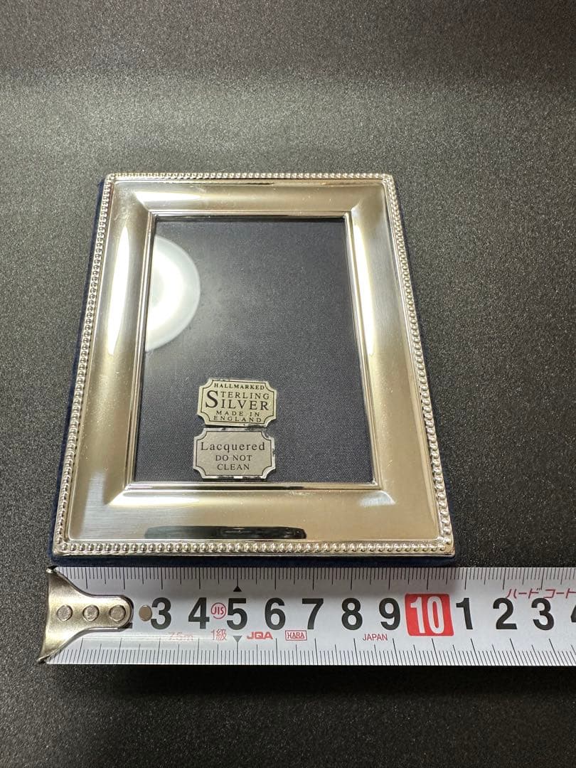 Carrs英国製 スターリングシルバー　フォトフレーム　純銀製