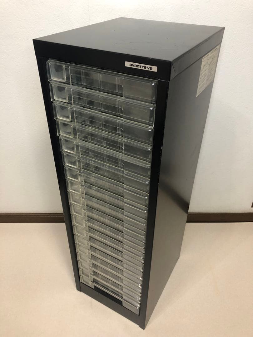 ナカバヤシトレイキャビネット　1列18段　　アバンテV2フロアケース　A4対応