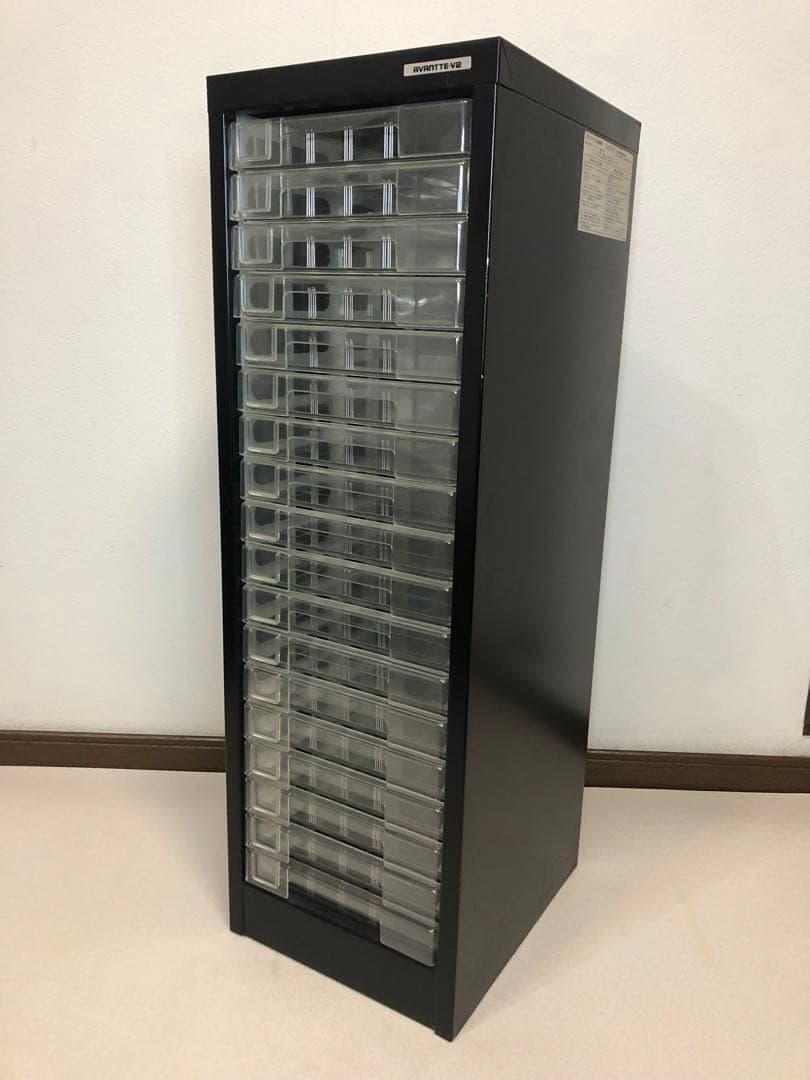 ナカバヤシトレイキャビネット　1列18段　　アバンテV2フロアケース　A4対応