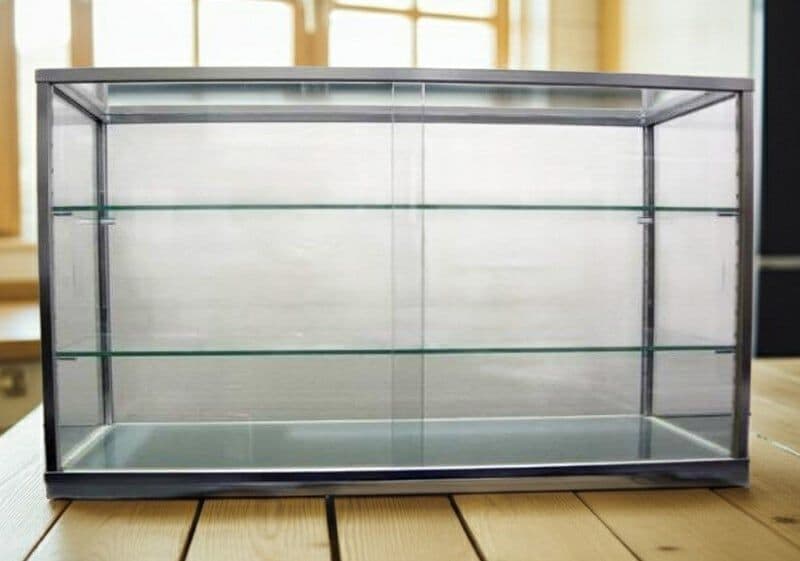 【未使用】ガラス ディスプレイケース　ショーケース