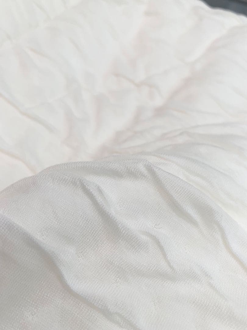 新品　日本製　マシュマロブランケット　テンセル使用　大判　もちもち　ホワイト