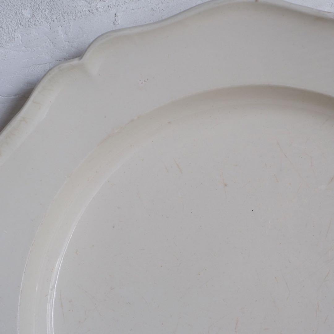 Faience Fine / Antique Plate フランスアンティーク