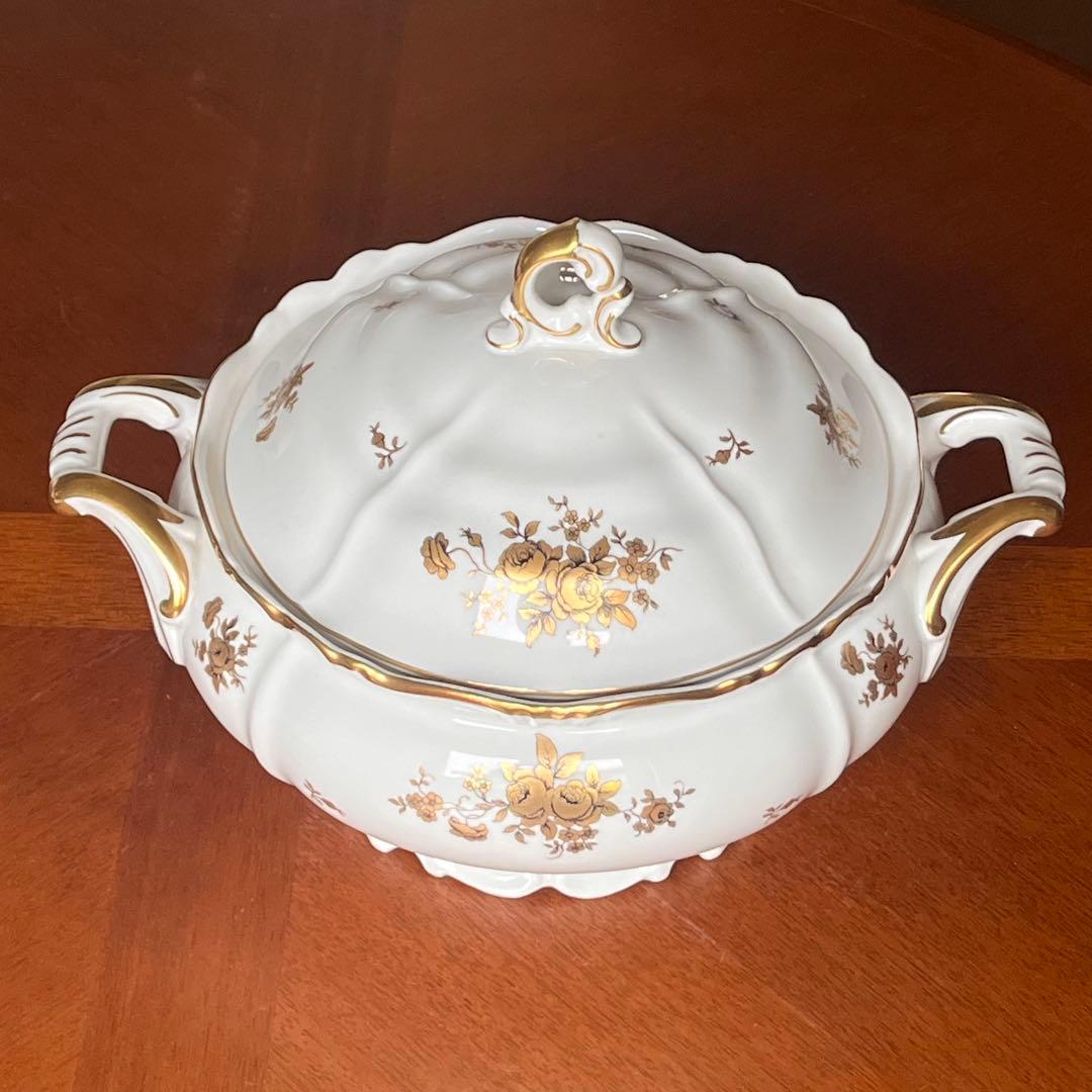 【希少品】ドイツ製　エーデルシュタインババリア★マリアテレジア★カバードウェア