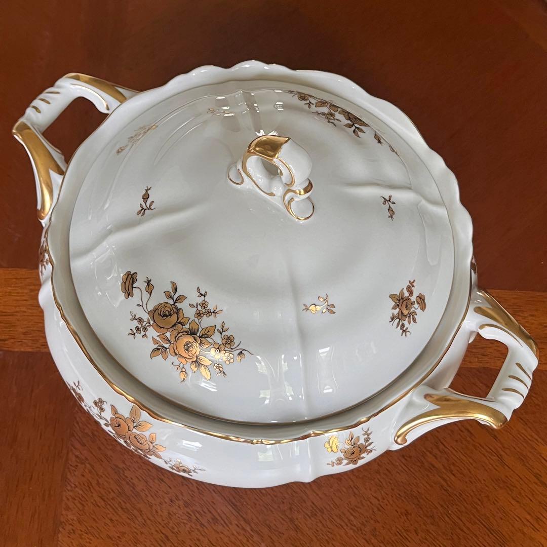 【希少品】ドイツ製　エーデルシュタインババリア★マリアテレジア★カバードウェア