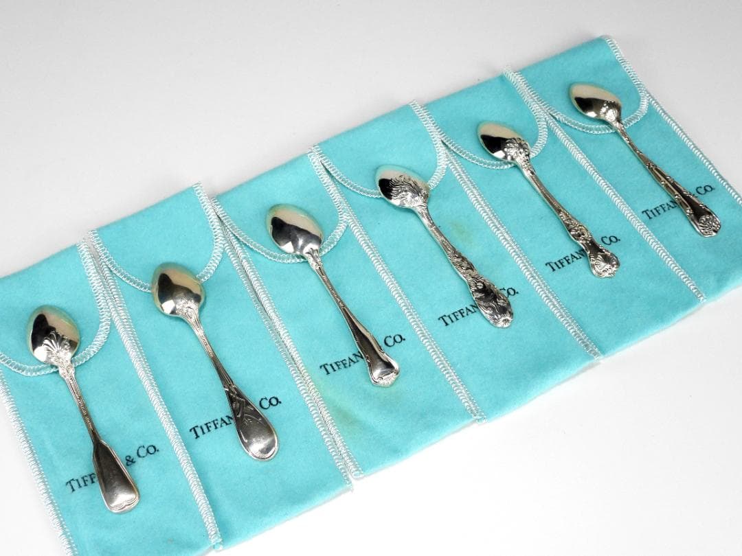 ティファニー STERLING刻印 スプーン×6本セット TIFFANY 銀製