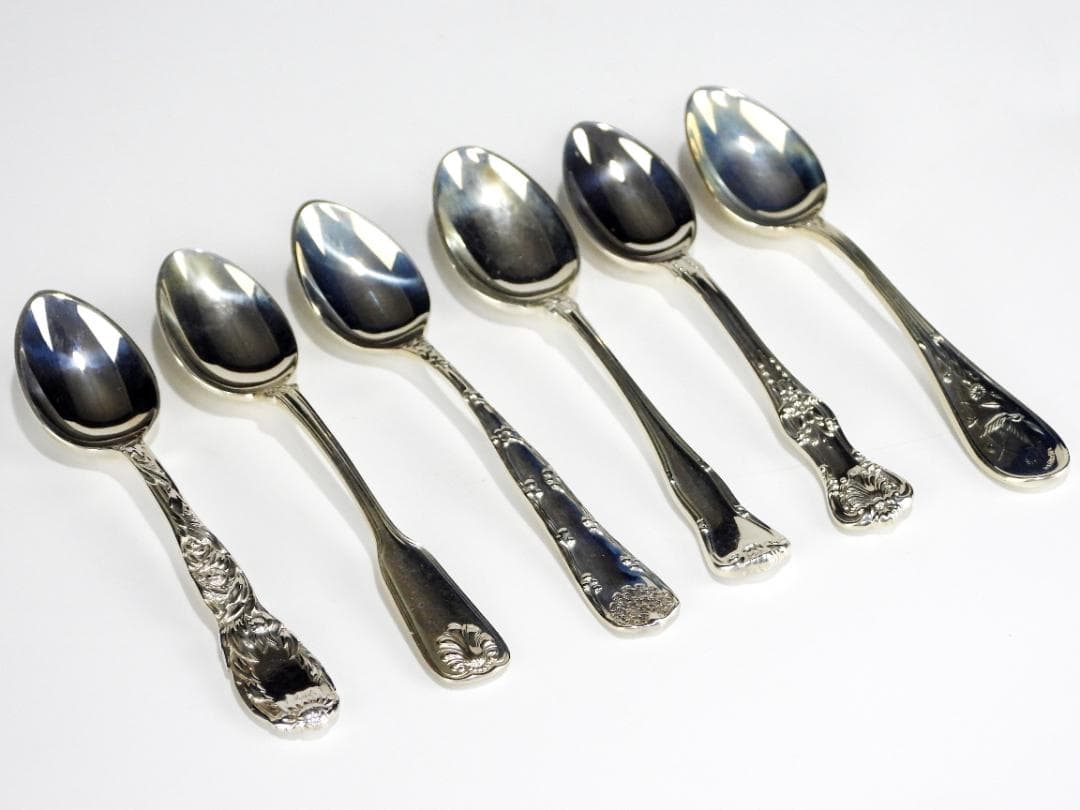 ティファニー STERLING刻印 スプーン×6本セット TIFFANY 銀製