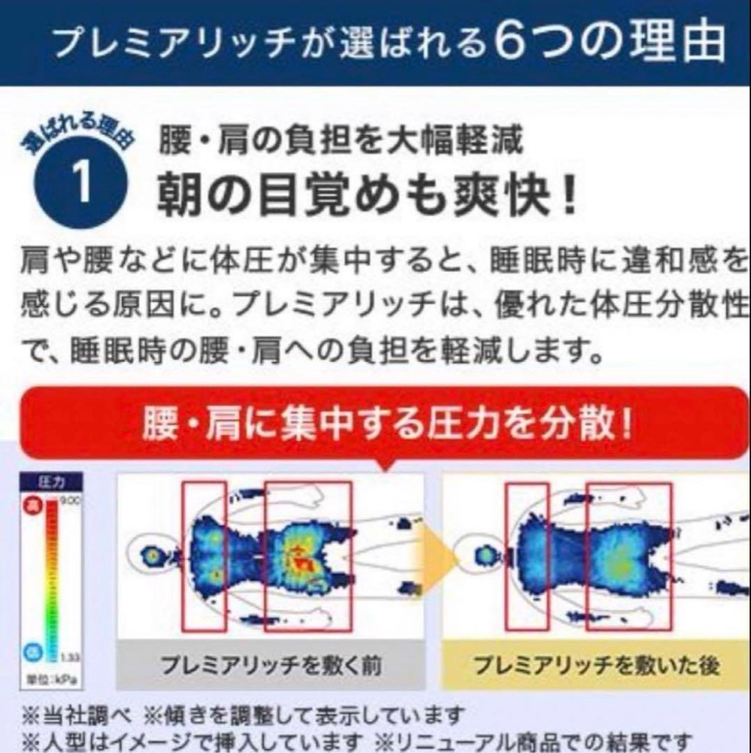 トゥルースリーパープレミアリッチ pr.2 ショップジャパンシングル ✖️1セット