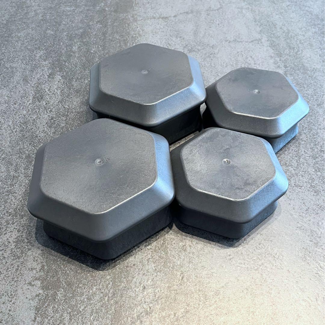 ARAS エイラス　深鉢ロッカク中小2セット　平皿ロッカク大中小　2セット