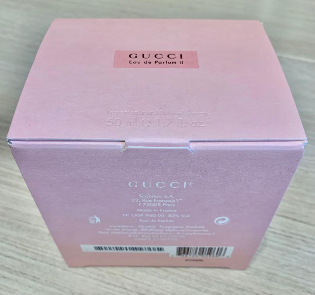 【新品未使用】GUCCI 香水 eau de perfum II【廃盤】50ml