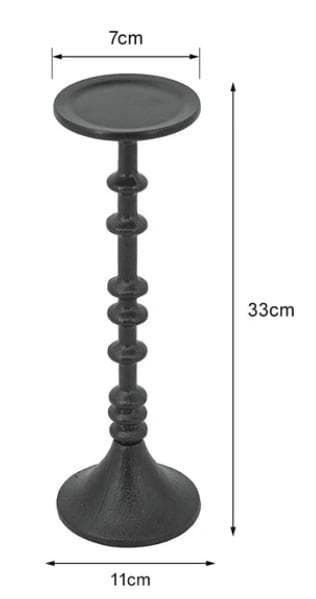キャンドルスタンド キャンドルホルダー アイアン シャビーシック 85626CH