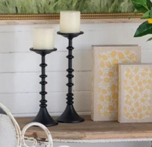 キャンドルスタンド キャンドルホルダー アイアン シャビーシック 85626CH