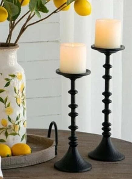 キャンドルスタンド キャンドルホルダー アイアン シャビーシック 85626CH