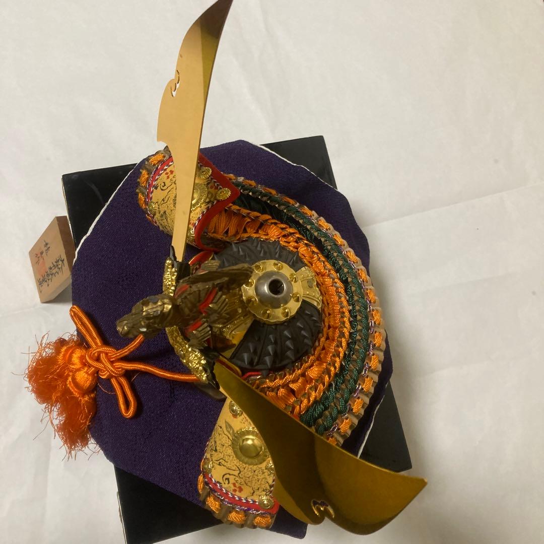 お飾り兜　龍玉作