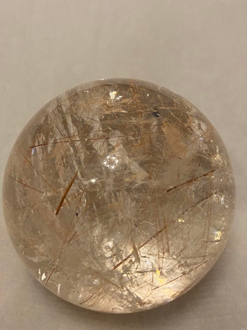 【金運・仕事運上昇】早いもの勝ち！激安！ゴールド・レッドルチルスフィア⭐R190