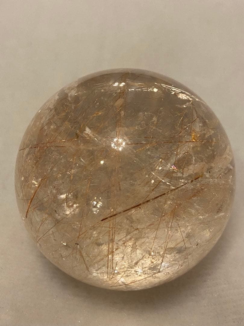 【金運・仕事運上昇】早いもの勝ち！激安！ゴールド・レッドルチルスフィア⭐R190