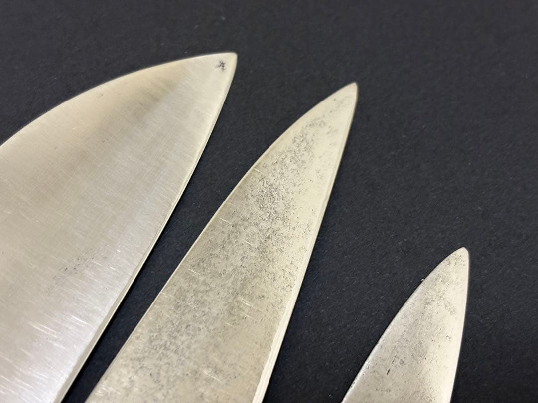 日本橋 木屋 スウェーデン鋼 牛刀 三徳 鎌型180mm ペティ 150mm