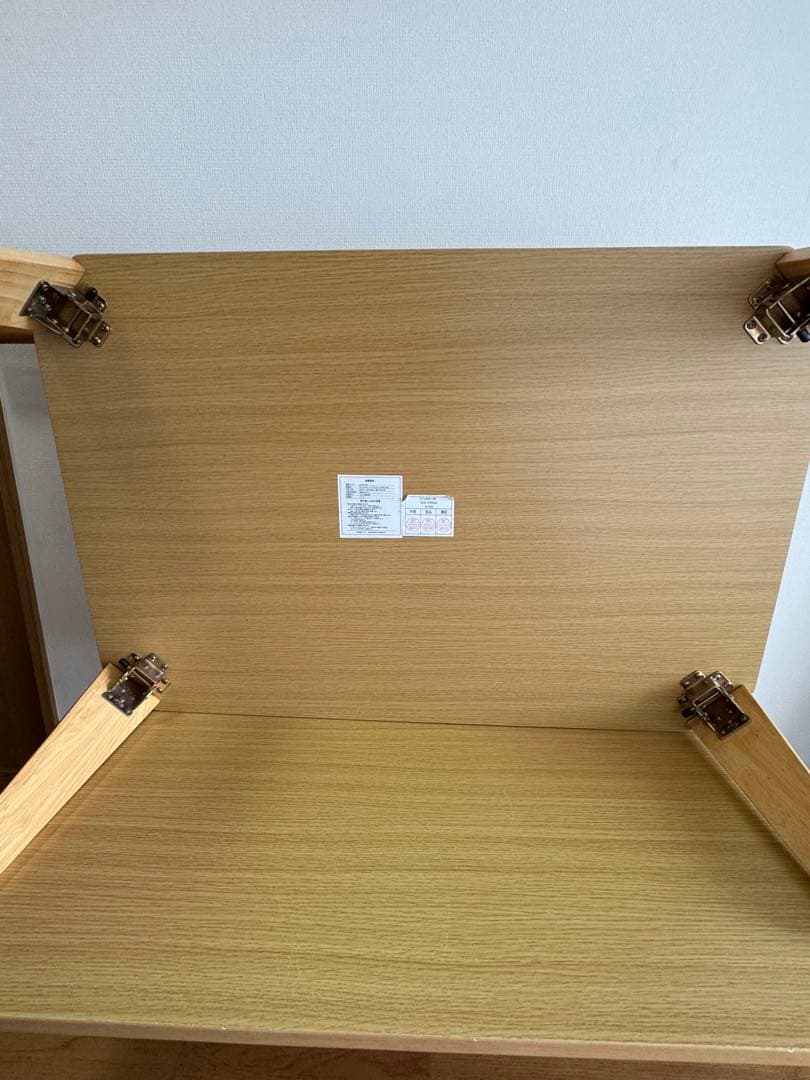 ニトリ木製テーブル　2台セット②