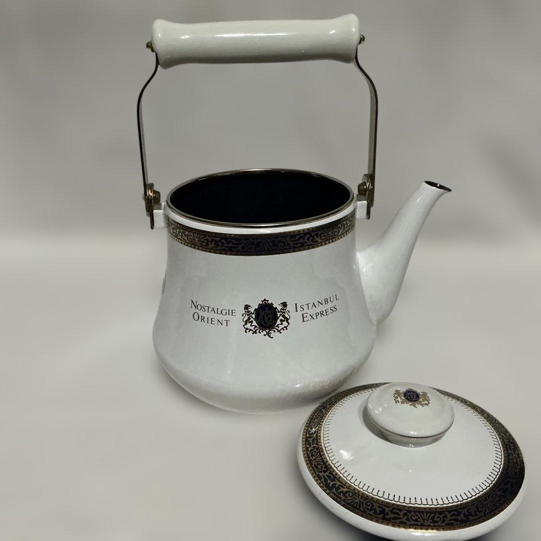 【希少レア品】　ホーロー製　『3点セット一式』（ Orient Express）