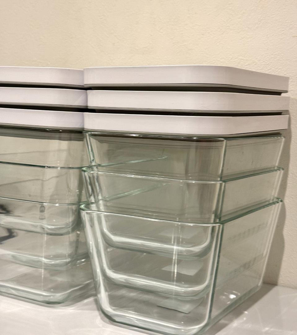 6個 Lサイズ ツヴィリング 真空ガラスコンテナ 耐熱保存容器 Zwilling