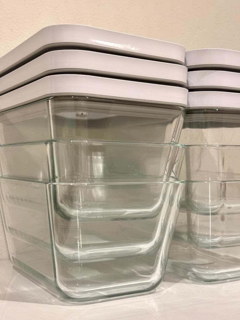 6個 Lサイズ ツヴィリング 真空ガラスコンテナ 耐熱保存容器 Zwilling