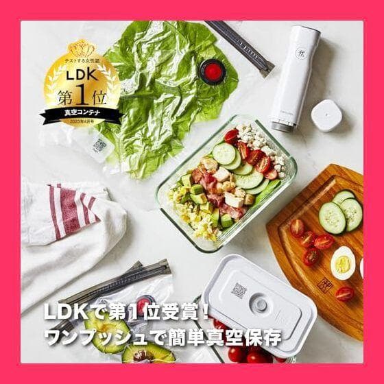 6個 Lサイズ ツヴィリング 真空ガラスコンテナ 耐熱保存容器 Zwilling