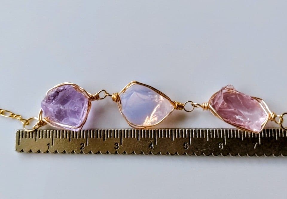 Kgf14 希少 アンダラ ルミネッセントピンク パープル 3カラー ブレス