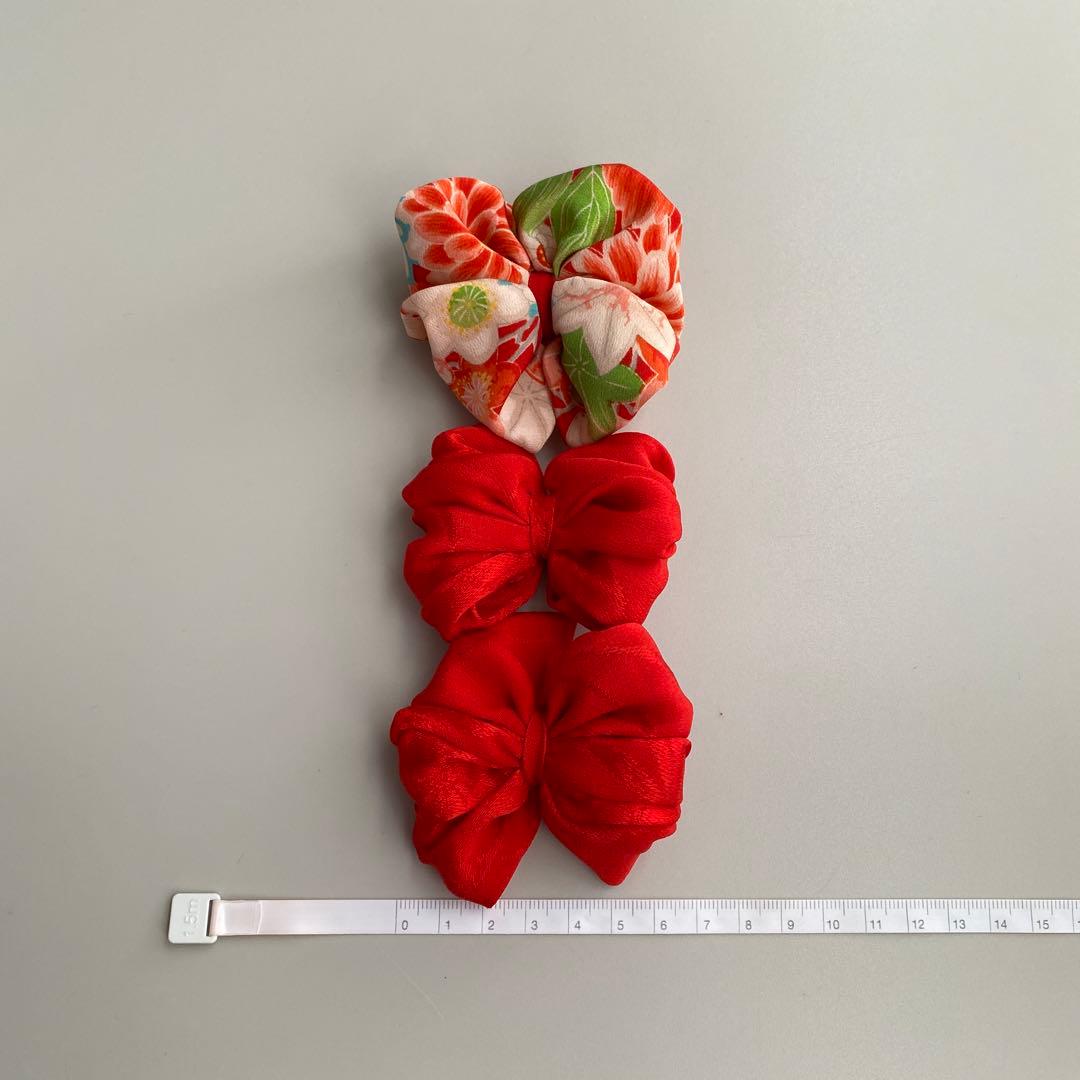 aayy＊　七五三　ヘッドドレス　着物リメイク　アンティーク　髪飾りセット