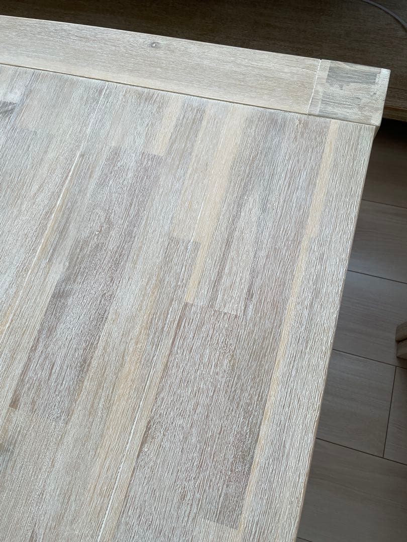 廃番 ウニコ MANOA マノア ローテーブル 幅120cm 棚板付き