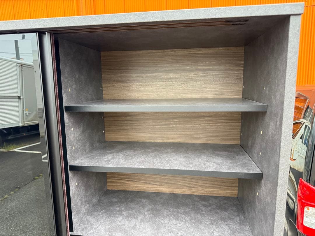 ほぼ未使用　レンジボード　松田家具　ガバーナ　幅117cm 側面傷