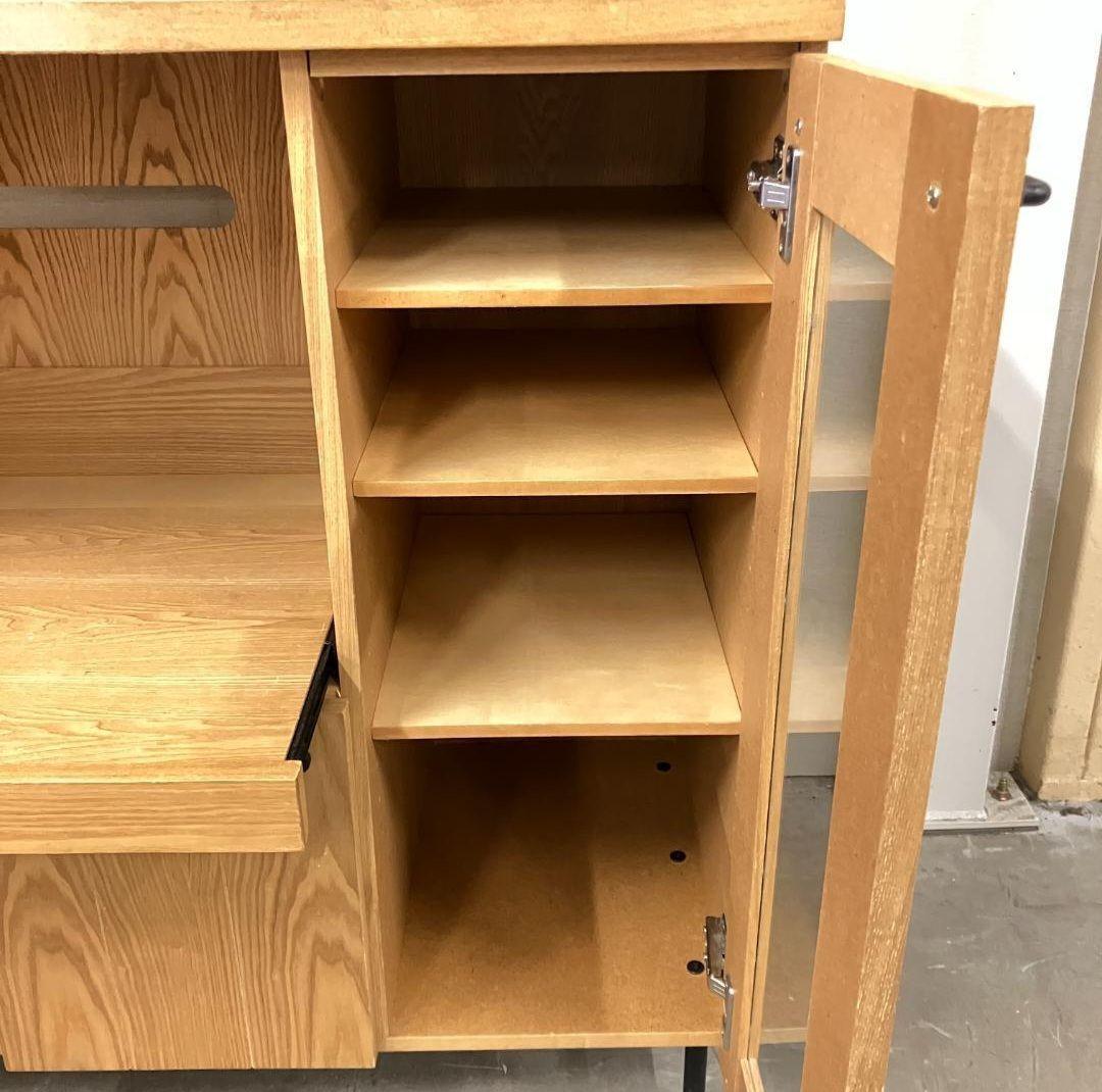 LOWYA 木製キッチンカウンター