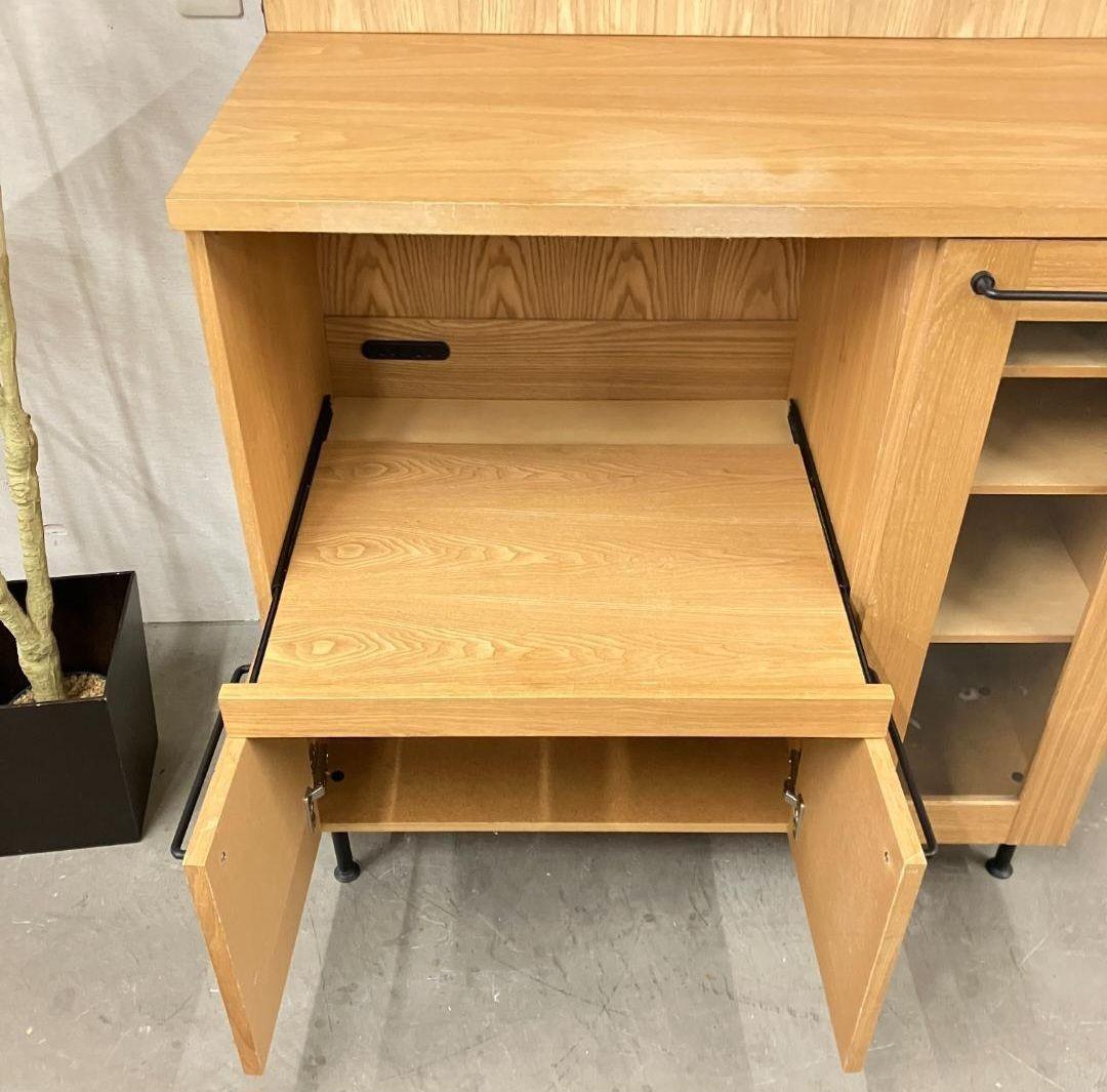 LOWYA 木製キッチンカウンター