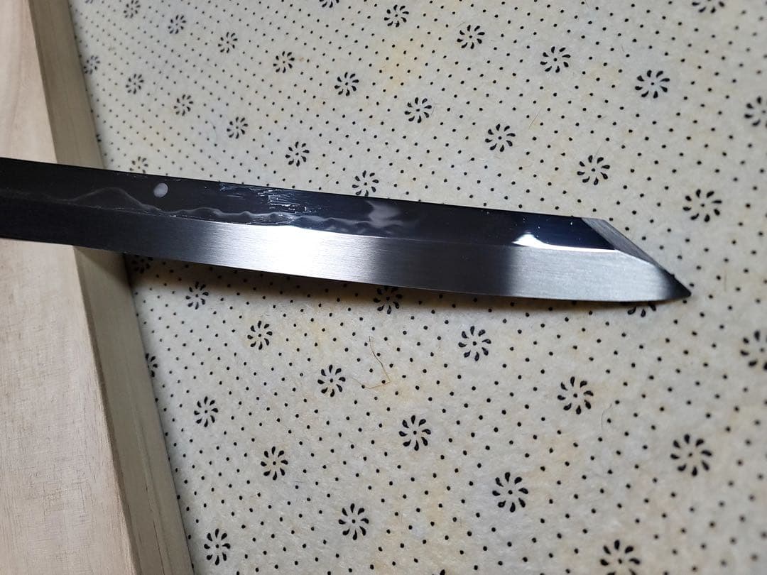 堺打ち刃物　富士山　本焼　白鋼　切付け柳刃300