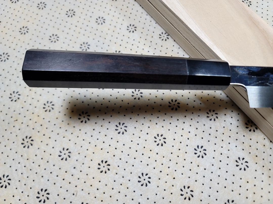 堺打ち刃物　富士山　本焼　白鋼　切付け柳刃300