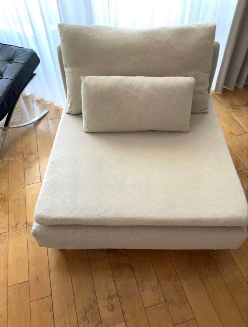 【極美品】IKEA ソーデルハムン　1人掛けソファセクション　コンラン