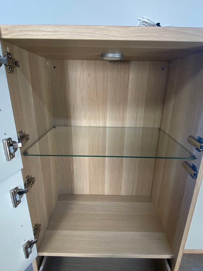 【IKEA】ベストー　ホワイト 木製 チェスト