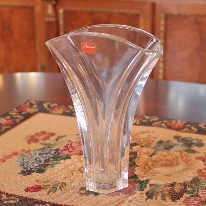 Baccarat バカラ フラワーベース 花瓶 ギンコベース 101-024