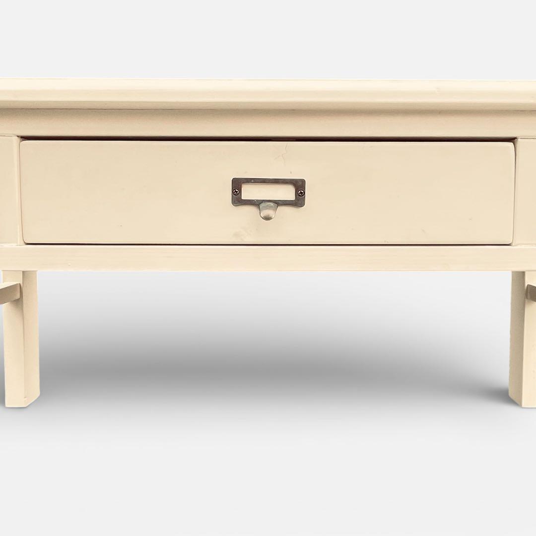 関家具 mam セージ センターテーブル パイン無垢材 フレンチカントリー