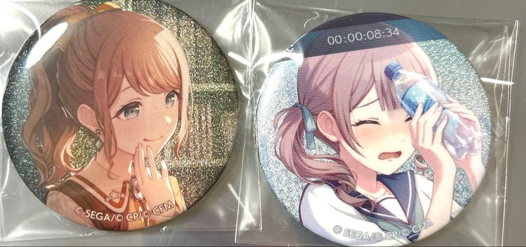 プロセカ グリッター缶バッジ 望月穂波 - メルカリ