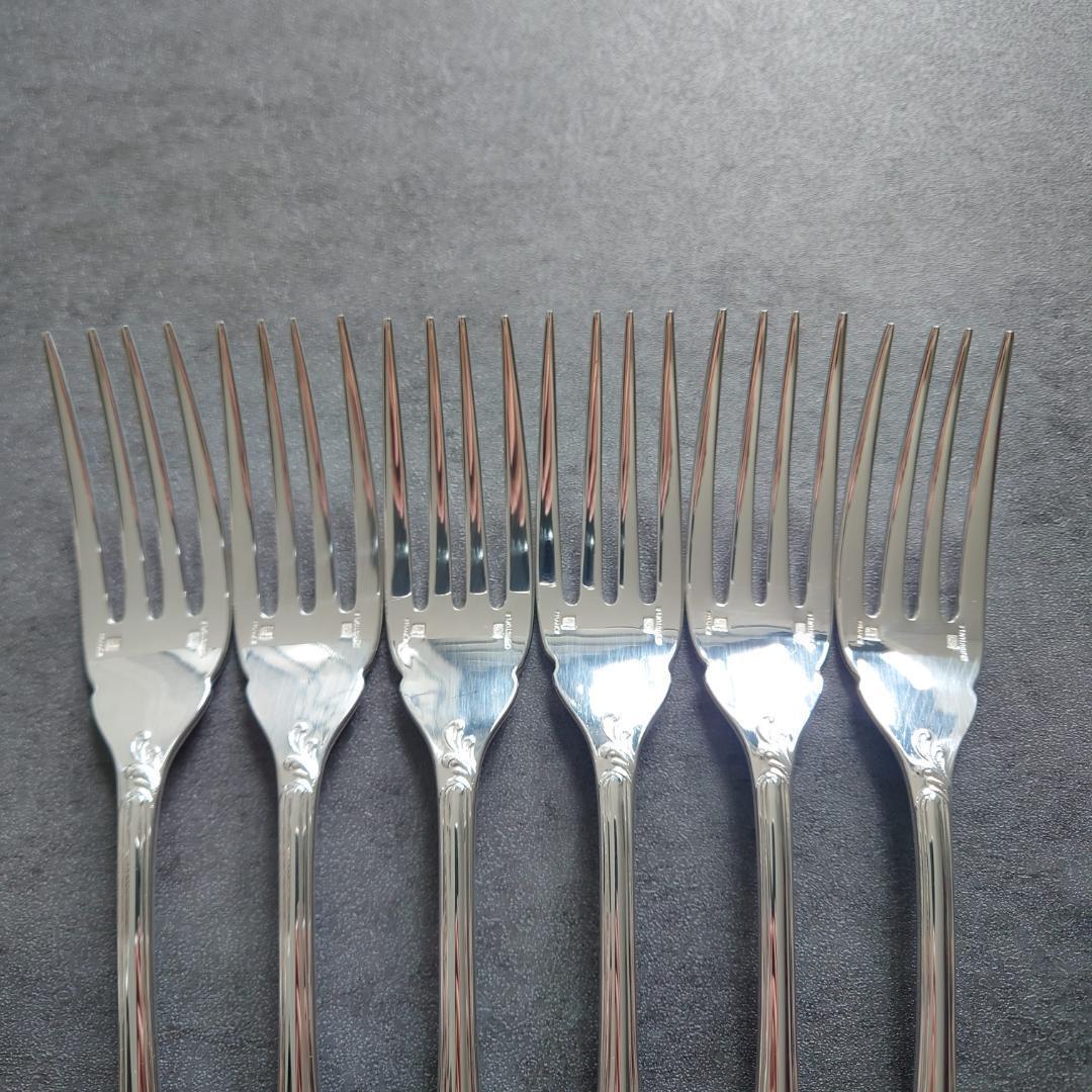 希少 美品 クリストフル マルリー フィッシュフォーク 6点