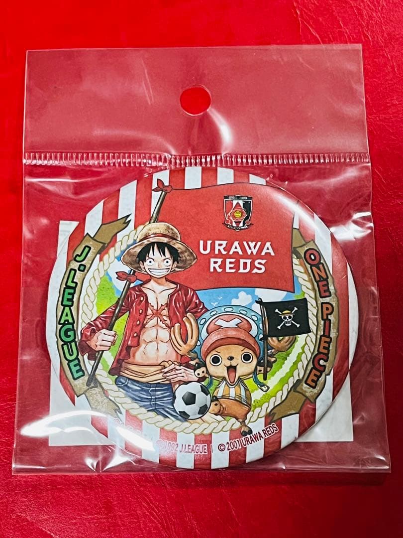 浦和レッズ ワンピース コラボ 缶バッジ ルフィ チョッパー Jリーグ