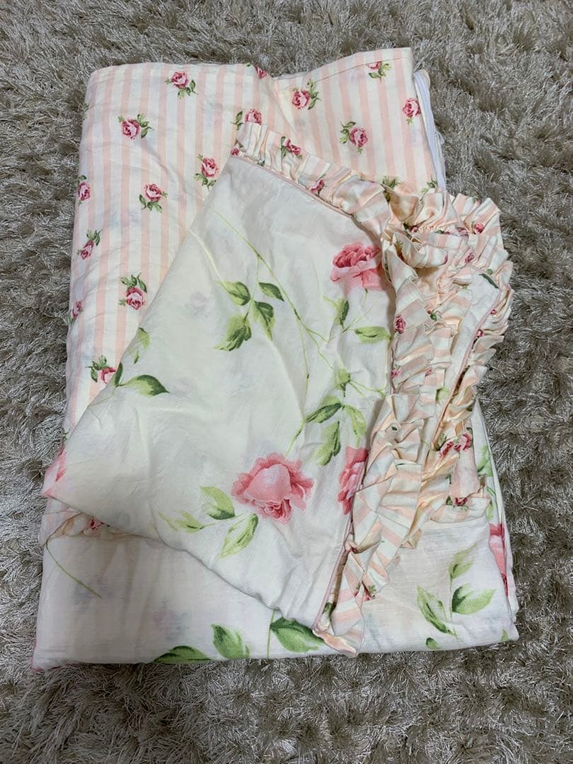 専用出品　　ローラアシュレイ　シングル布団カバーピロケースセット　2セットまとめ