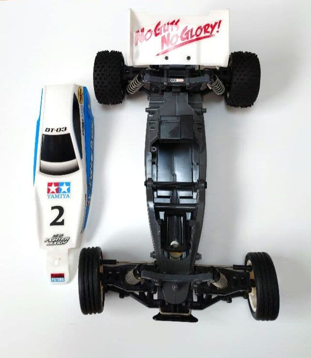 58587 RC ネオ マイティフロッグ DT-03シャーシ　タミヤ　ラジコン