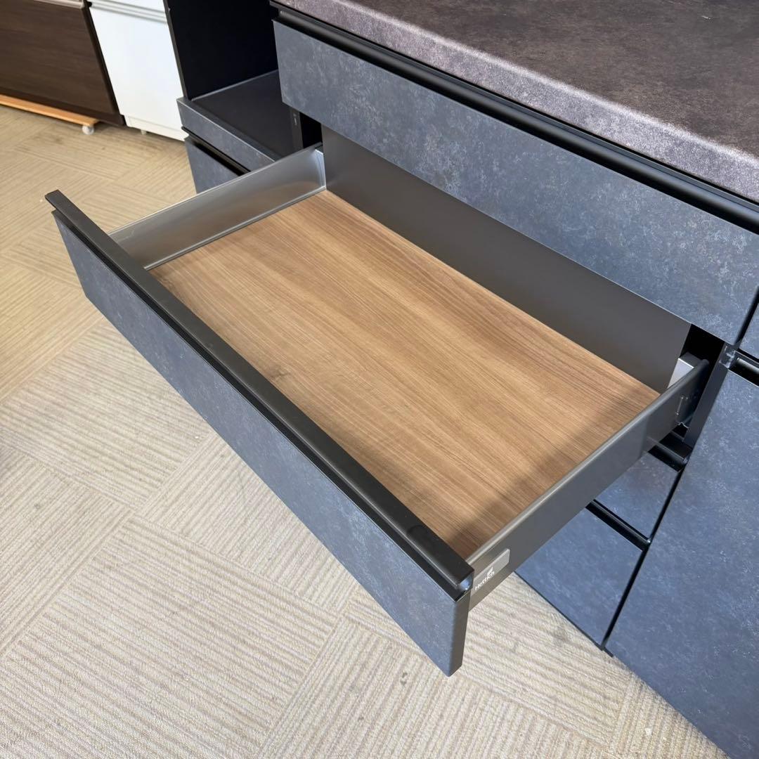 【新品同様‼️】パモウナ 160cm幅キッチンボード フルソフトクローズ仕様