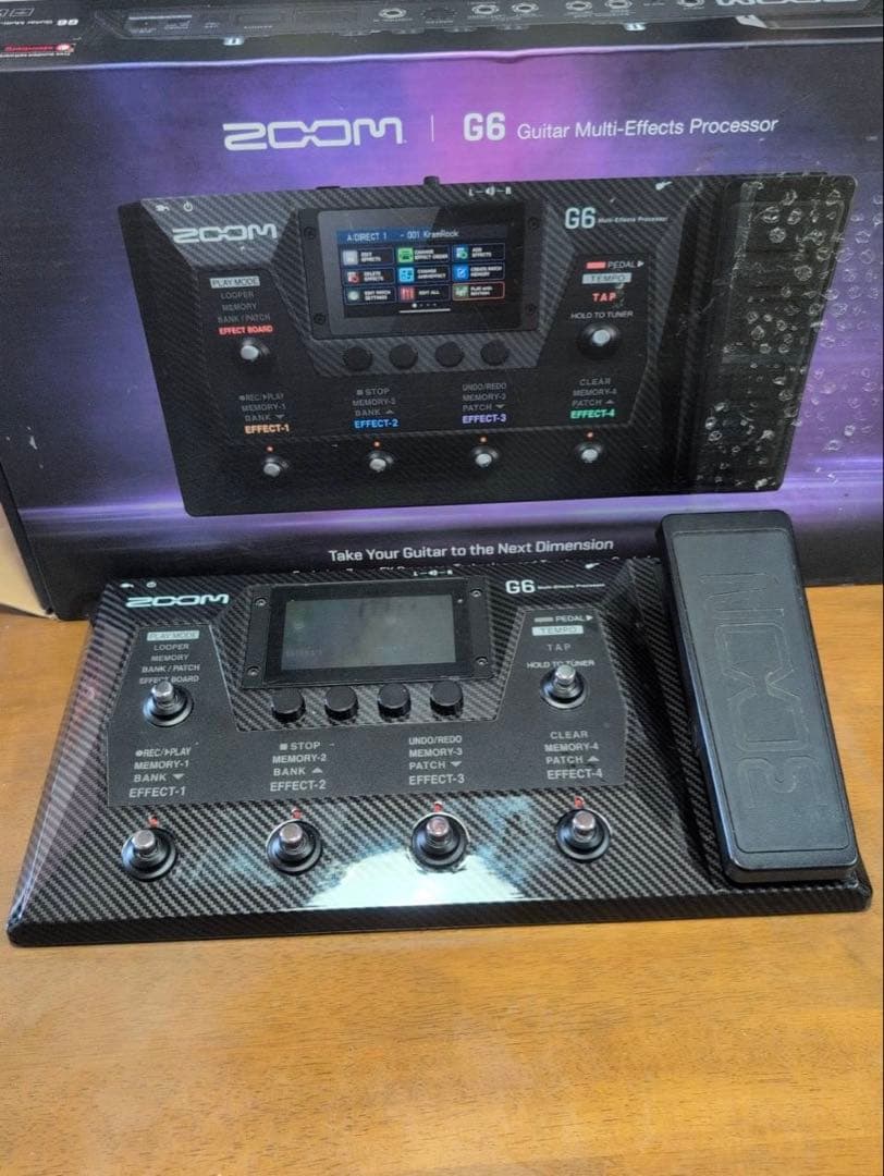 ZOOM G6 ギターエフェクター - メルカリ
